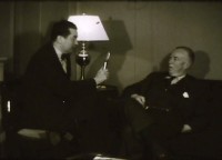 Temple University President Robert Livingston Johnson Interview (1955)