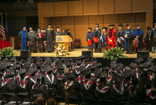 School of Media and Communication Winter Commencement 2014