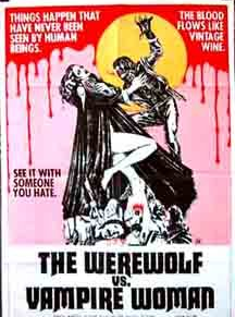 The Werewolf Vs The Vampire Woman